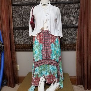 Pretty boho maxi skirt